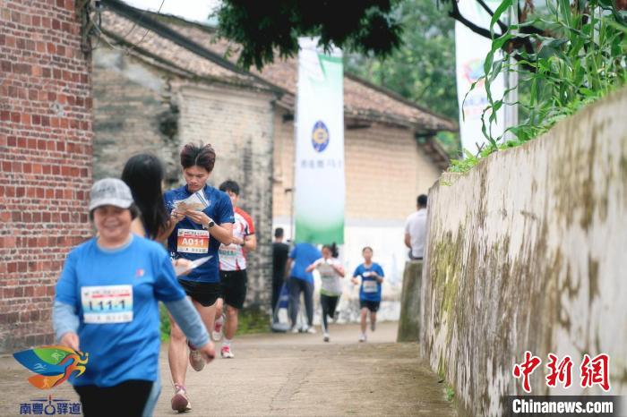 南粤古驿道定向赛首次落地清远佛冈龙山上岳古