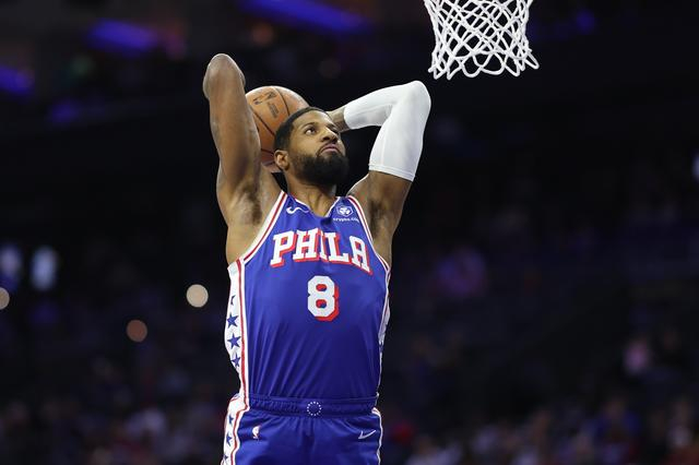 76人创NBA单场得分新高 乔治复出首战狂砍28分